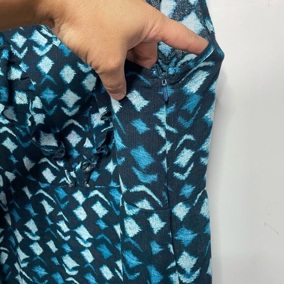 5 for $25🔥Time and Tru Teal Blue Zip Side Dress XXL (20) - Picture 6 of 9